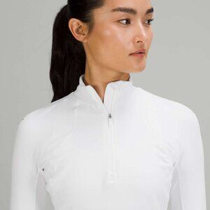 White 1/4 Zip- Rulu